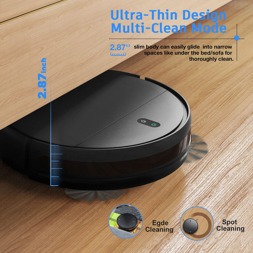 Robot Aspirador Y Trapeador Wifi 2 En 1 Mmg