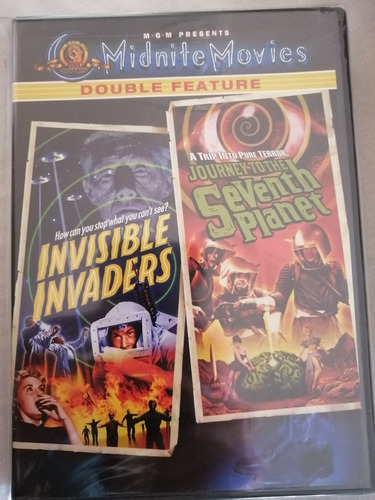 Dvd Invisible Invaders / The Seventh Planet. Dvd Region 1