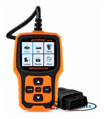 Imagen 4 de 6 de Automotriz Obdii Escáner De Código Autophix Om126 Obd Obd2 L