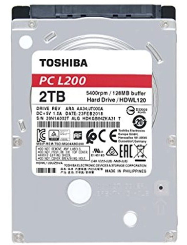 Toshiba America Componentes Electronicos Inc L200 500 Gb Sl