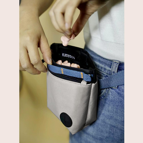 Bolsa De Golosinas Para Perros Con Clicker De Adiestramie...
