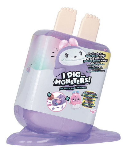 I Dig Monsters Popsicle Jumbo Lila