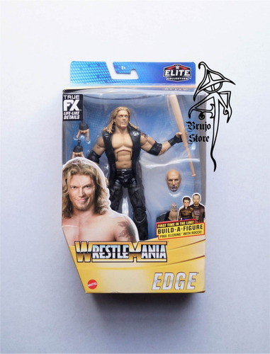 Imagen 1 de 1 de Wwe Elite Wrestlemania Rate R Superstar Edge 17cm Brujostore