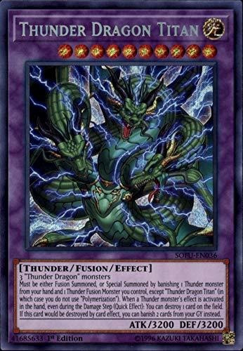 Dragón Del Trueno Titán - Secret Rara - 1ª Edición