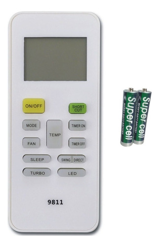 Control Remoto A. Acondicionado Surrey/b.g.h/springer & Pila