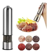 Comprar Molinillo De Pimienta Y Sal Eléctrico Sal A Batería Inox