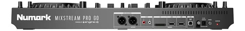 Controlador Dj Numark Mixstream Pro Go Musica Profesional Plateado