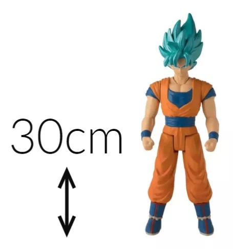 Boneco Goku Super Saiyajin Blue Dragon Ball 30 Cm Original