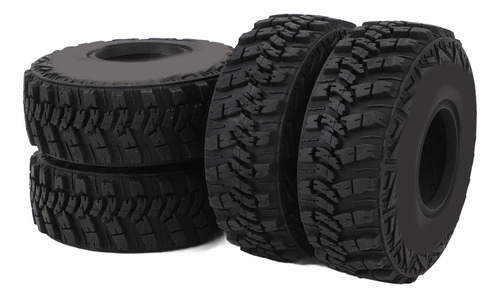 Pneus Rc Crawler De 1,9 Polegadas, 4 Peças De Textura Irregu