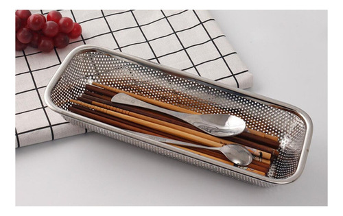Escurridor De Cocina Estante Cubiertos Secado Colador.