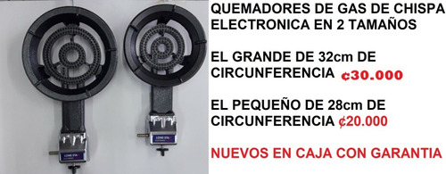 Quemadores A Gas De Chispa Electronica