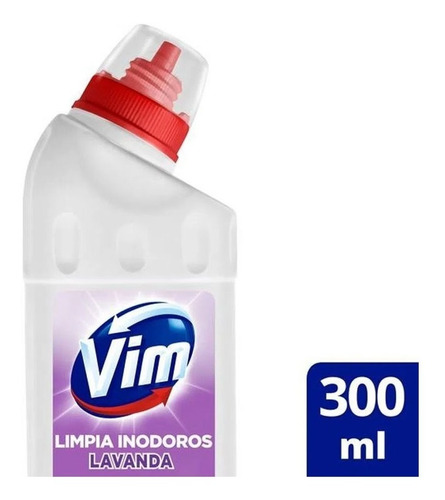 Limpiador Para Inodoros Vim Gel Aroma Lavanda X 300 Ml