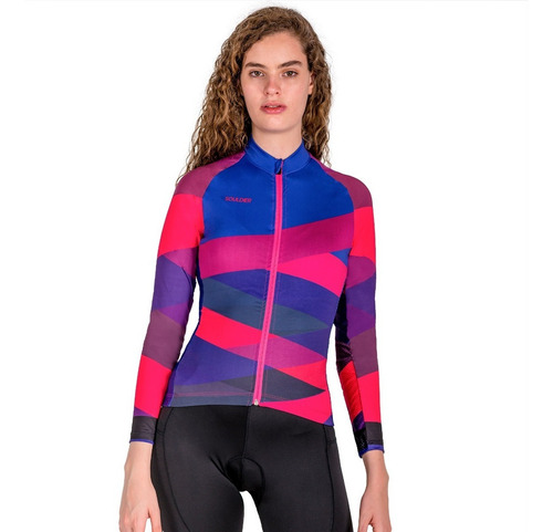 Imagen 1 de 6 de Jersey Ciclismo Manga Larga Power Band Souldier