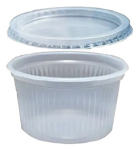 2.000 Pote Sorvete 150ml + 2.000 Tampa 150ml Copoplast T-100