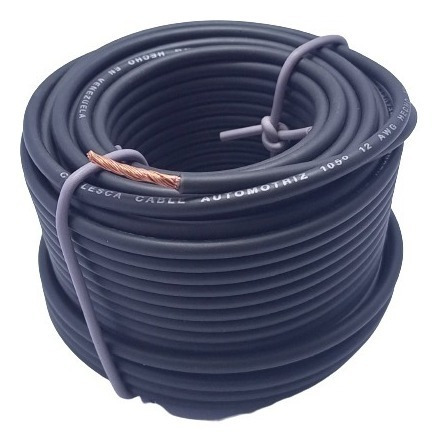 Cable 12 /  Automotriz / 100% Cobre / X  Metro