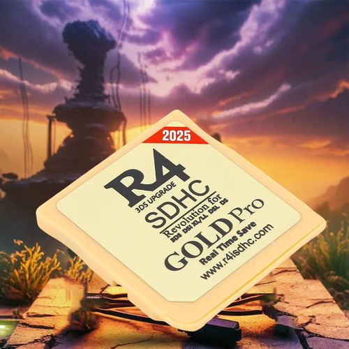 R4 Gold Pro 2025 Nintendo Ds/2ds/3ds Cartão Microsd Usb 2.0