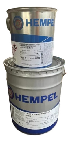 Pintura Hempathane Topcoat 55210 Gris Parte A Y B Hempel
