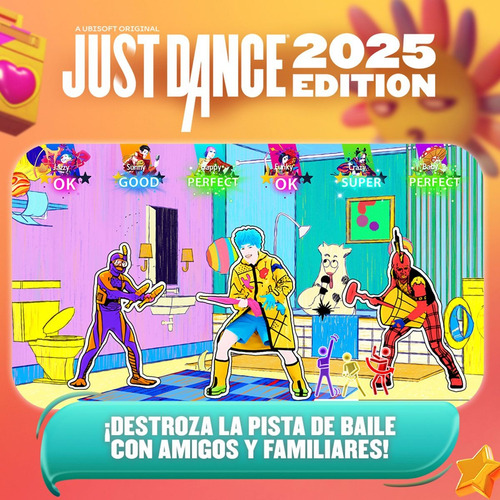 Ubisoft Just Dance 2025 Ed. Estándar - Nintendo Switch