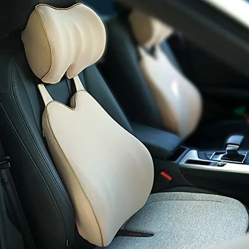 Cojín Para La Espalda Del Coche, Soporte Lumbar Y Kit De Al