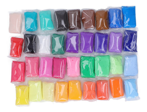 A Espuma Clay Air Dry 36 Colores Para Niños Space Color