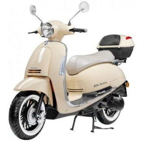 Imagen 24 de 25 de Moto Scooter Beta Tempo 150 Deluxe Vintage Beige Patentada