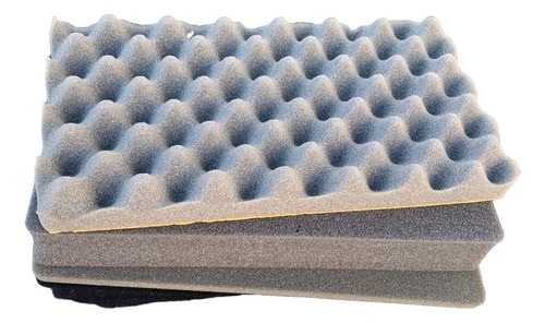 Espuma Case Mp-0015 Serrilhada Em Cubos Para Sua Adaptação