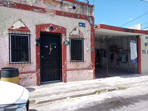 Casa Para Remodelar En El Centro De Merida, Barrio De Santiago 