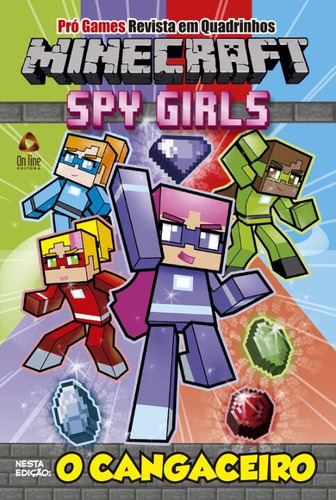 Libro Rev Pro Games Revista Em Quadrinhos Minecraft 03 De Ed