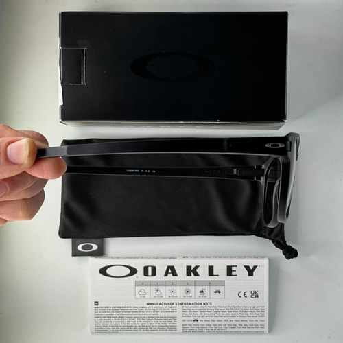 Oakley Latch Matte Black Frame Prizm Grey Lens, Original