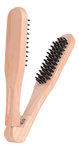 Cepillo De Madera Para Planchado De Pelo Caoba Makeup