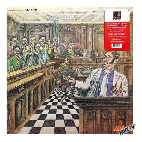 Willie Colon El Juicio 50th Anniversary Lp Vinyl