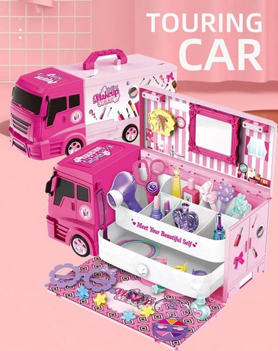 Juguete 2 En 1 (carro Maquillaje De Simulación + Carro)