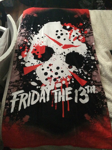 Toalla Friday The 13th Viernes 13 Jason Voorhees Oficial