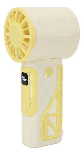 Ventilador Portátil De Mano Amarillo Mini Potente Usb