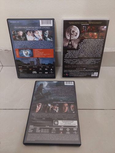 Dvd Lobisomem Americano Paris ,londres E 2010, Original (Usado)