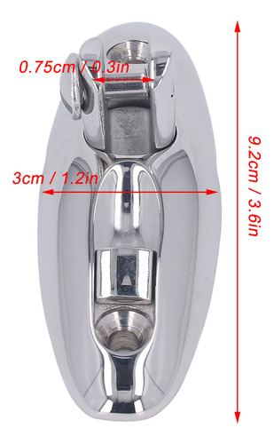 Bisagra Giratoria De Acero Inoxidable Para Barco De 92 Mm De