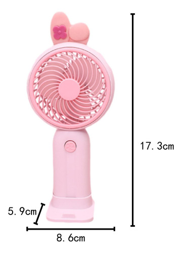 2 Ventilador Portátil De Mano 1 Ventilador De