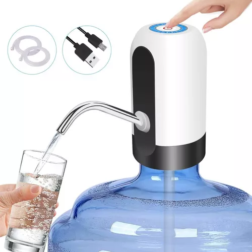 Dispensador Agua Eléctrico Recargable Usb Botellon Garrafon