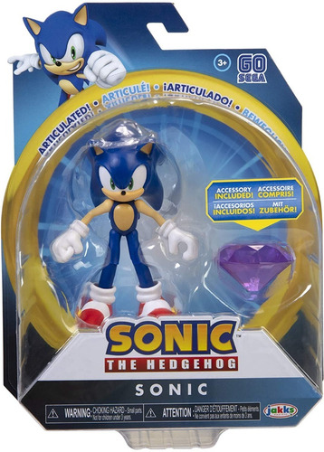 Sonic The Hedgehog - Figura Articulada - Sonic