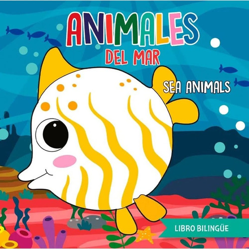 Libro Bilingüe De Baño Animales Del Mar