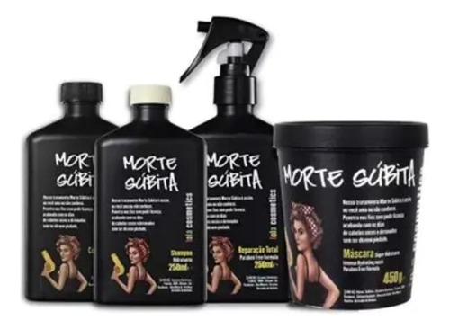 Kit Lola Cosmetics Morte Súbita 4 Itens
