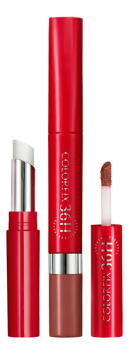 Labial Color Fix Duo Tattoo 36h Mate O Gossy Indeleble Esika Nude Cocoa