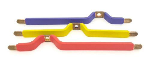 Derivação De Cobre Fase R/s/t 35a 12cm Vm Am Li 200un Mceig