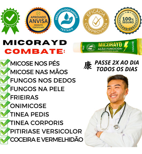 Micorayd Melhor Que Decreina Frieiras Micoses Fungos