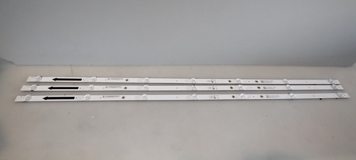 3 Tiras De 7 Led Qt1-43frame