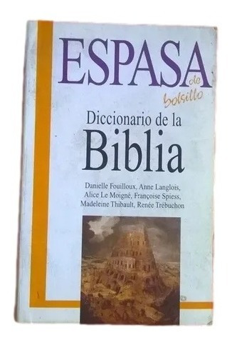 Diccionario De La Biblia Espasa C5