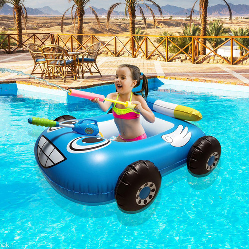 Diseño De Coche Piscina Para Niños Flotadores Barco Tubo