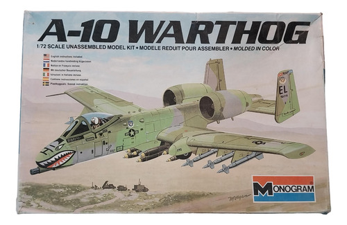 Avion A 10 1/72 Monogram Maqueta P Armar