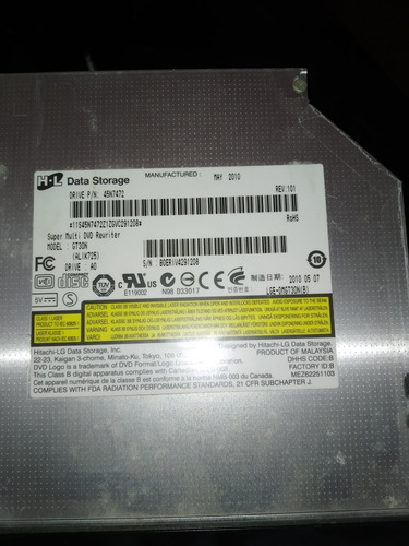 Leitor De Dvd Para Notebook Lenovo Thinkpad Sl410