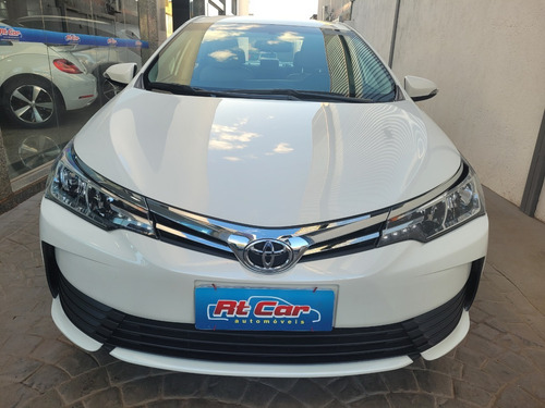 Imagem 2 de 13 de Corolla Gli Uper 1.8 Automatico Flex 2018/2019 Branco